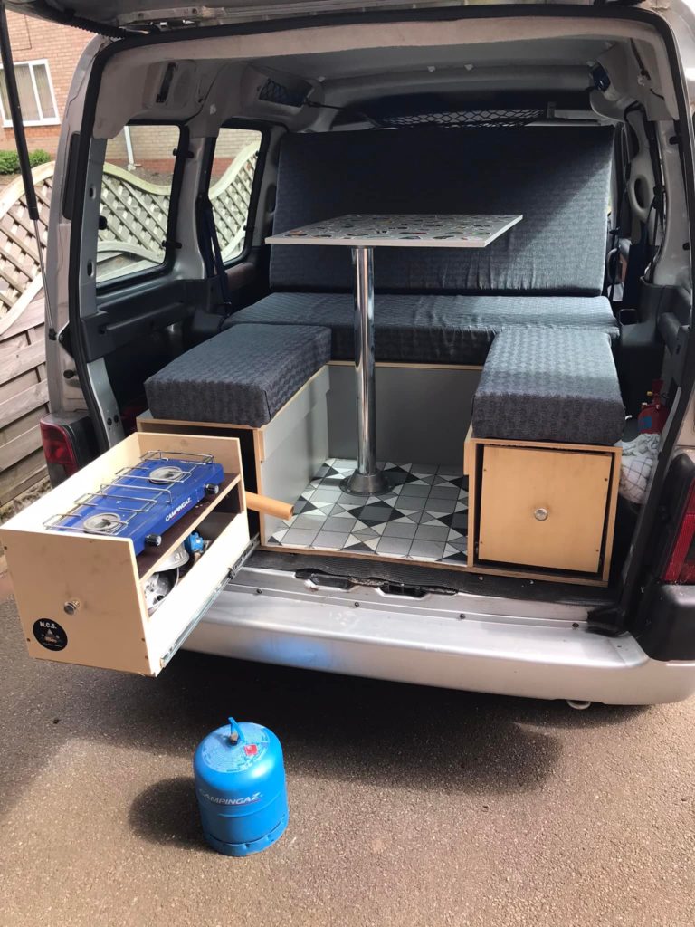 Citroen Berlingo Micro Camper Conversion Ideas