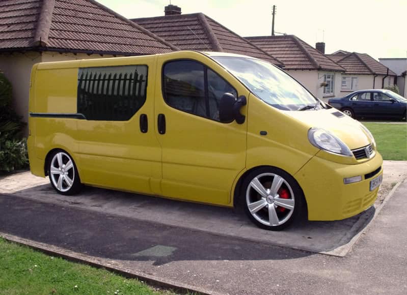 custom vivaro vans