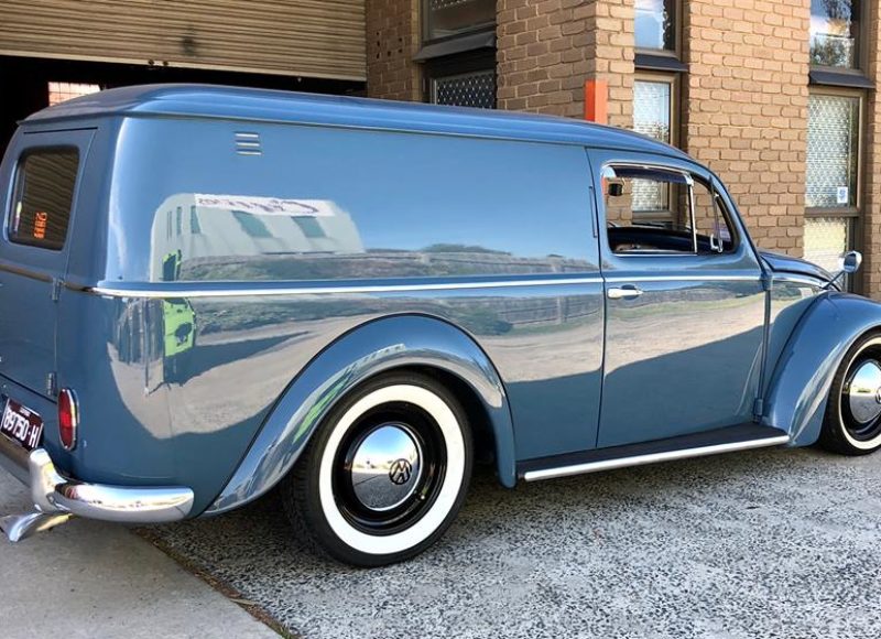 1954 VW sedan, add a comby rear end and create a Aussie style PV (1)