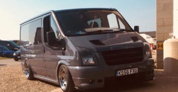 4 Modified Ford Transit RS Style Vans