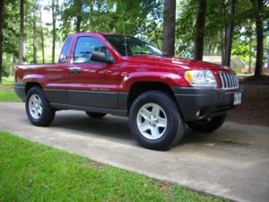 Jeep Grand Cherokee Pick Up Conversion