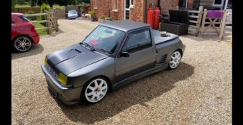 Modified Renault 5 GT Turbo Pick Up