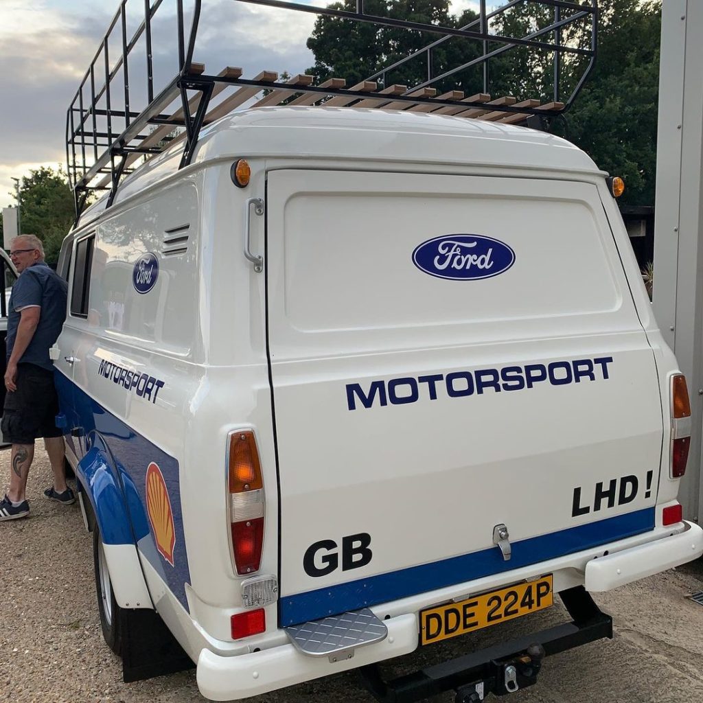 V6 Ford Transit MK1 Motorsport Van