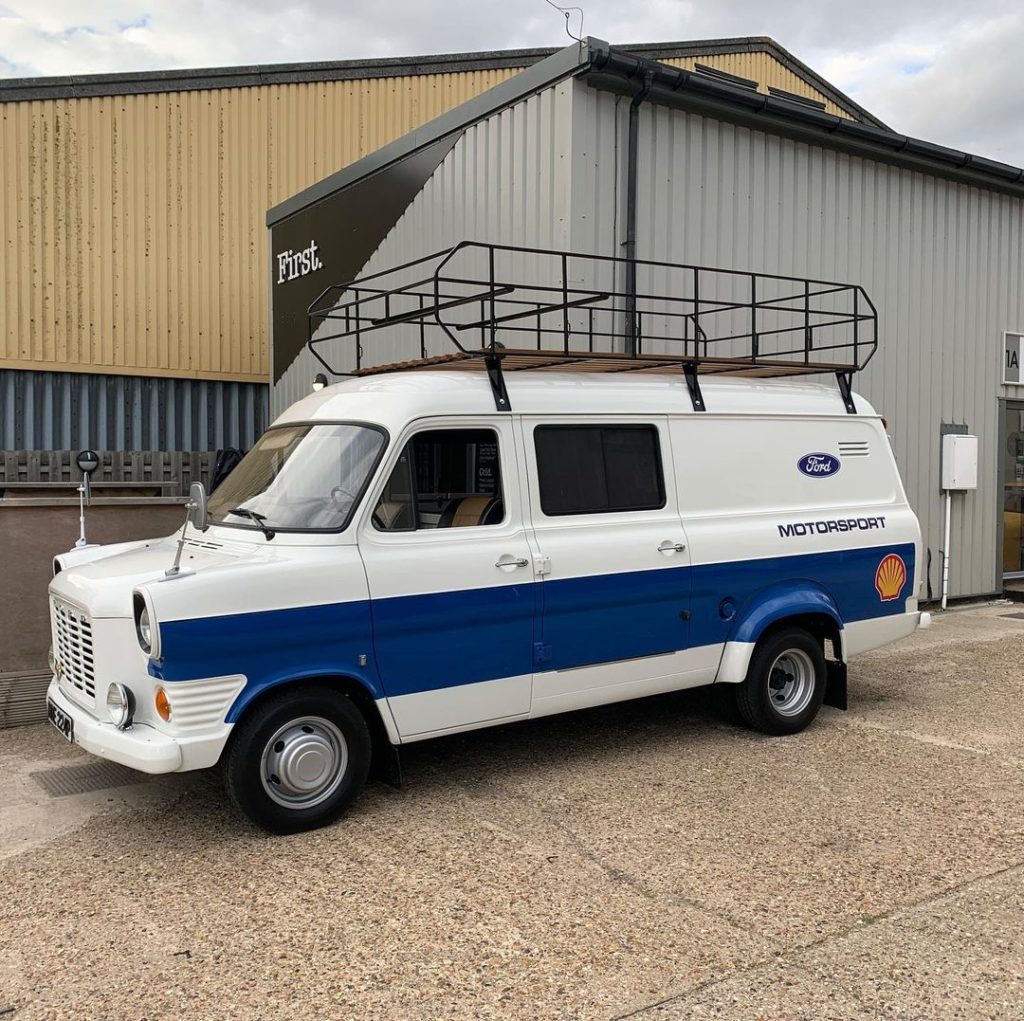 V6 Ford Transit MK1 Motorsport Van