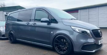 Mercedes Vito with V Class AMG Line Side Skirts