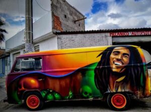 VW Bob Marley Art Van