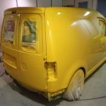 VW Caddy Re-Spray – 2015 Audi Vegas Yellow