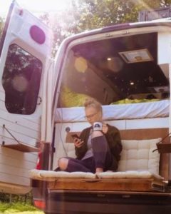Camper Van Boot Seat Idea