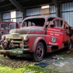 Collection of Classic Canadian Fire Trucks