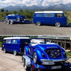 Classic VW Camper & Bug Trailer