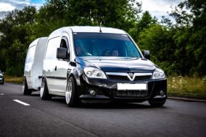 Modified Vauxhall Combo w/ Tigra Front End