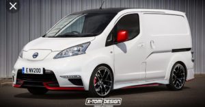 Modified Electric Nissan Vans (e-NV)