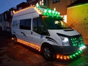 Fairy Light Transit Van