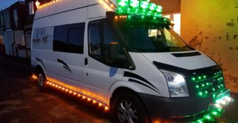 Fairy Light Transit Van