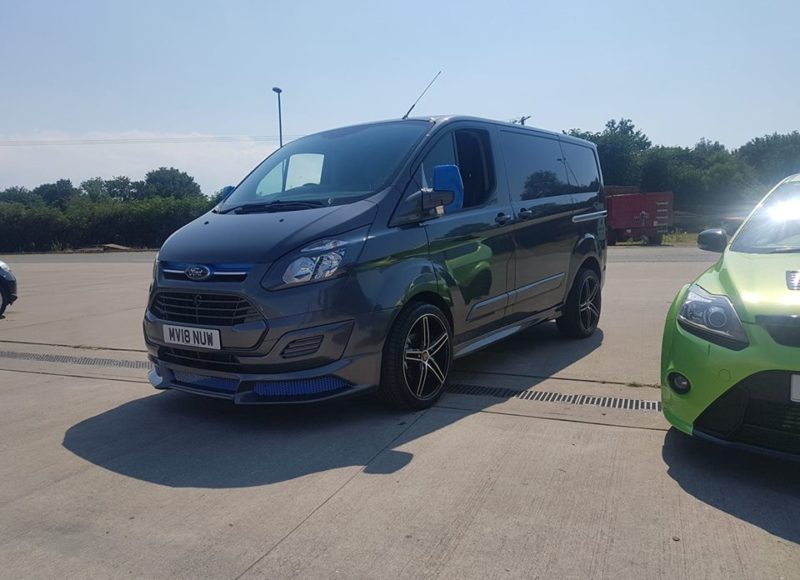 ford transit custom modified