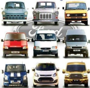 Evolution of the Ford Transit Van Models Over Time