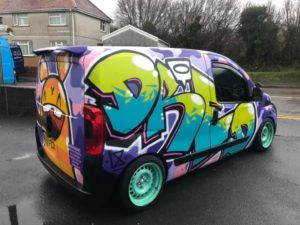 Top 15 x Graffiti Art Vans & Airbrush Van Art