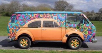 Hippies Magical VW Camper (T2)