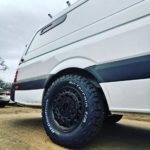 Ford Transit Camper on Big Wheels
