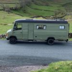 Classic Mercedes Campervan Build – Olive 811D 1989