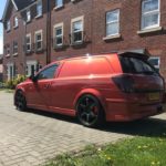 Modified Vauxhall VXR Van