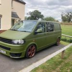 VW T5 Painted with Montana Spray Paint