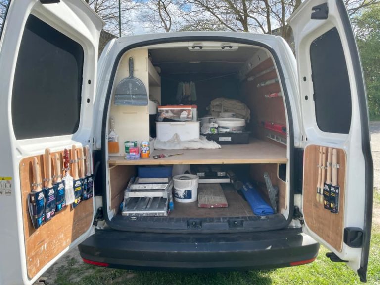 Painters And Decorators Van Layout Racking Ideas