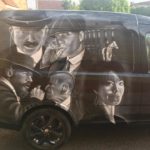 Peaky Blinders Airbrush Art Van