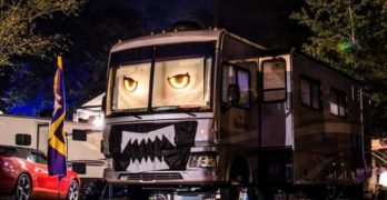 Spooky & Scary Camper Van