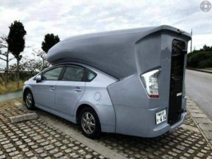 Toyota Prius Camper Van Conversion
