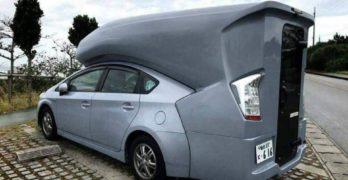 Toyota Prius Camper Van Conversion