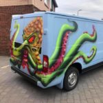 Spray Painting a Transit Van – Graffiti Art