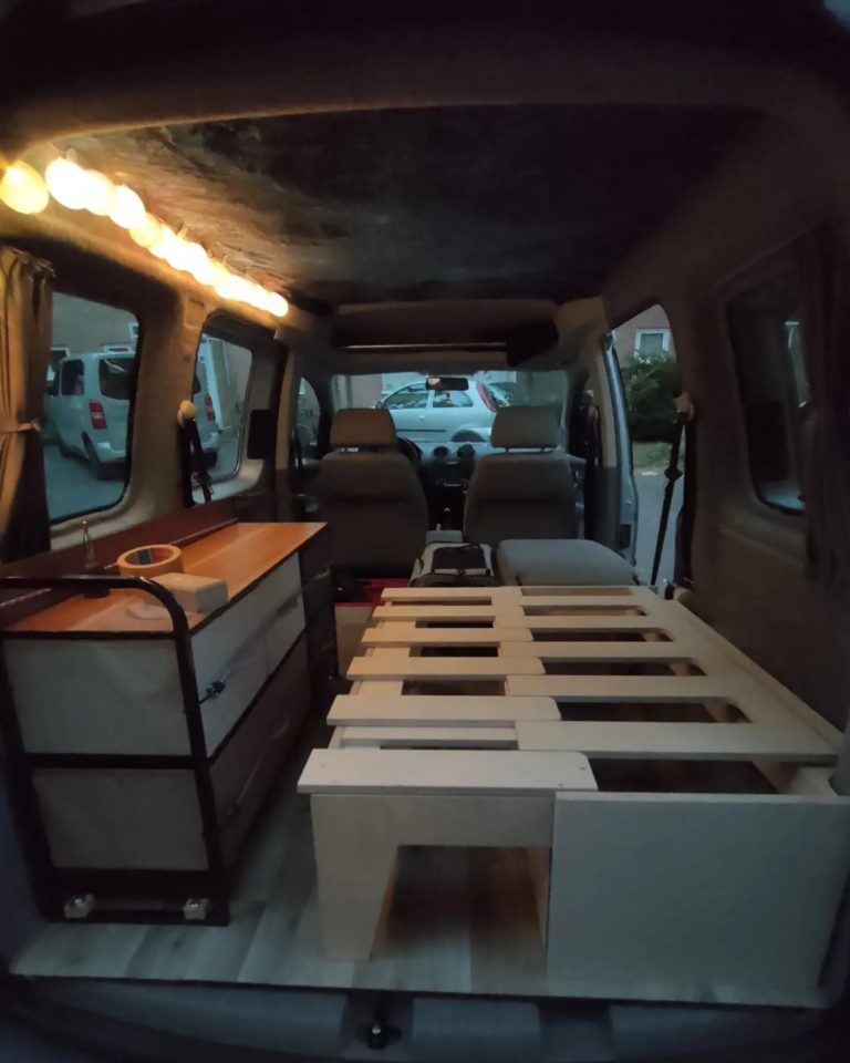 50+ VW Caddy Micro Camper Conversion Ideas