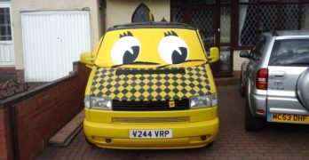 Yellow VW Transporter Camper Vans
